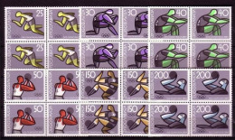 JUGOSLAWIEN MI-NR. 1076-1081 POSTFRISCH(MINT) 4er Block OLYMPISCHE SOMMERSPIELE TOKIO - Nuevos