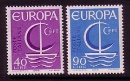 ITALIEN MI-NR. 1215-1216 POSTFRISCH(MINT) EUROPA 1966 SEGEL - 1966