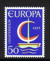 LIECHTENSTEIN MI-NR. 469 POSTFRISCH(MINT) EUROPA 1966 - SEGEL - 1966