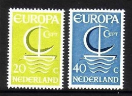 NIEDERLANDE MI-NR. 864-865 POSTFRISCH(MINT) EUROPA 1966 SEGEL - 1966