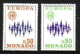 MONACO MI-NR. 1038-1039 POSTFRISCH(MINT) EUROPA 1972 STERNE - 1972