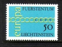 LIECHTENSTEIN MI-NR. 545 POSTFRISCH(MINT) EUROPA 1971 KETTE - 1971