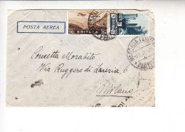 ERITREA  1840 - Lettera Da  Massaua  Per  Milano - Eritrea