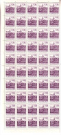 JUGOSLAWIEN MI-NR. 1493 II X A POSTFRISCH(MINT) BOGENTEIL(50) SEHENSWÜRDIGKEITEN 1972 - Unused Stamps