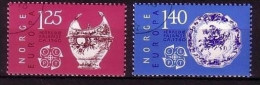 NORWEGEN MI-NR. 724-725 GESTEMPELT(USED) EUROPA 1976 - KUNSTHANDWERK - 1976