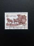 ÖSTERREICH MI-NR. 1713 GESTEMPELT(USED) EUROPA 1982 HISTORISCHE EREIGNISSE 1. PFERDEEISENBAHN - Paarden