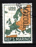 SAN MARINO MI-NR. 890 GESTEMPELT(USED) EUROPA 1967 ZAHNRÄDER - 1967