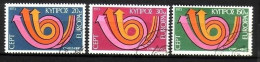 ZYPERN MI-NR. 389-391 GESTEMPELT(USED) EUROPA 1973 POSTHORN - 1973