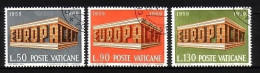 VATIKAN MI-NR. 547-549 O EUROPA 1969 - EUROPA CEPT - 1969