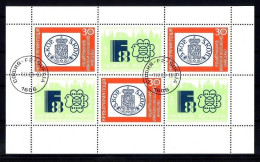 BULGARIEN MI-NR. 3664 A GESTEMPELT(USED) KLEINBOGEN FINLANDIA '88 - Hojas Bloque