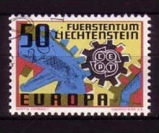 LIECHTENSTEIN MI-NR. 474 GESTEMPELT(USED) EUROPA 1967 ZAHNRÄDER - 1967