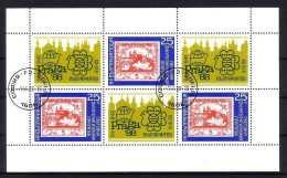 BULGARIEN MI-NR. 3696 A GESTEMPELT(USED) KLEINBOGEN PRAGA '88 - Hojas Bloque