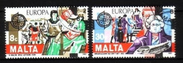 MALTA MI-NR. 661-662 GESTEMPELT(USED) EUROPA 1982 HISTORISCHE EREIGNISSE - 1982