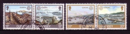 GUERNSEY MI-NR. 265-268 GESTEMPELT(USED) EUROPA 1983 GROSSE WERKE HAFENANLAGE SCHIFF - 1983