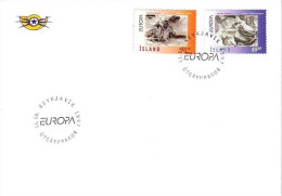 ISLAND MI-NR. 872-873 FDC EUROPA 1997 SAGEN UND LEGENDEN - 1997