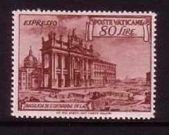 VATIKAN MI-NR. 160 A POSTFRISCH(MINT) EILMARKE ESPRESSO 1949 BASILIKA DI S. GIOVANNI - Neufs