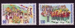 LIECHTENSTEIN MI-NR. 1165-1166 POSTFRISCH(MINT) EUROPA 1998 FESTE Und FEIERTAGE VERBANDSMUSIKFEST - 1998