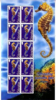 GIBRALTAR MI-NR. 962-965 KLEINBOGENSATZ POSTFRISCH(MINT) EUROPA 2001 WASSER SEEPFERDCHEN MÖWE - 2001