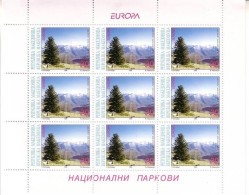 MAKEDONIEN MI-NR. 162-163 POSTFRISCH(MINT) KLEINBOGENSATZ EUROPA 1999 NATUR- Und NATIONALPARKS - 1999