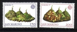 SAN MARINO MI-NR. 1131-1132 POSTFRISCH(MINT) EUROPA 1977 - LANDSCHAFTEN - 1977