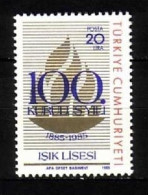 TÜRKEI MI-NR. 2731 POSTFRISCH(MINT) 100 JAHRE ISIK GYMNASIUM - Unused Stamps