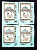 TÜRKEI MI-NR. 2037 POSTFRISCH(MINT) Viererblock POCKENSCHUTZIMPFUNG - Unused Stamps