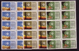 TÜRKEI MI-NR. 2158-2160 POSTFRISCH(MINT) 10 Er EINHEIT MITLÄUFER 1970 NATURSCHUTZJAHR - Ongebruikt