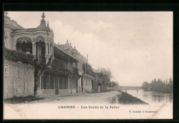 CPA Croissy, Les Bords De La Seine  - Croissy-sur-Seine