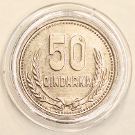 ALBANIA - 50 Qindarka 1988, KM# 72 (#5084) - Albania