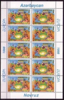 ASERBAIDSCHAN MI-NR. 438-439 POSTFRISCH(MINT) KLEINBOGENSATZ EUROPA 1998 FESTE Und FEIERTAGE - 1998