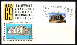 SPANIEN MI-NR. 1808 FDC EUROPA CEPT 1969 - FDC
