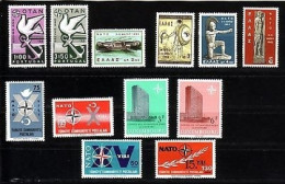 NATO AUSGABE 1960-1967 POSTFRISCH(MINT) NATO ANLÄSSE - OTAN