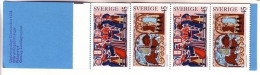 SCHWEDEN MH 43 POSTFRISCH(MINT) WEIHNACHTEN 1973 VOLKSMALEREI - 1951-80