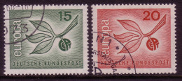 DEUTSCHLAND MI-NR. 483-484 GESTEMPELT(USED) EUROPA 1965 ZWEIG - 1965