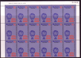 ZYPERN MI-NR. 508 POSTFRISCH(MINT) BOGENTEIL (18) INTERNATIONALES ERZIEHUNGSAMT UNESCO - Unused Stamps