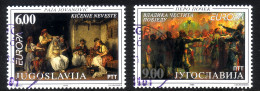 JUGOSLAWIEN MI-NR. 2855-2856 GESTEMPELT(USED) EUROPA 1998 FESTE Und FEIERTAGE - 1998