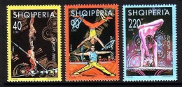 ALBANIEN MI-NR. 2866-2868 POSTFRISCH(MINT) EUROPA CEPT 2002 ZIRKUS JONGLEUR AKROBATIK - 2002