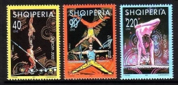 ALBANIEN MI-NR. 2866-2868 POSTFRISCH(MINT) EUROPA 2002 ZIRKUS JONGLEUR DRAHTSEILAKT - Circo