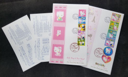 Japan Animation Hello Kitty 2009 Cartoon (FDC) *odd Shape *unusual - Covers & Documents