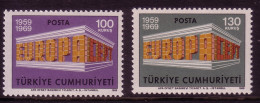 TÜRKEI MI-NR. 2124-2125 POSTFRISCH(MINT) EUROPA 1969 - EUROPA CEPT - 1969