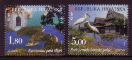 KROATIEN MI-NR. 498-499 POSTFRISCH(MINT) EUROPA 1999 NATUR- Und NATIONALPARKS STORCH - 1999