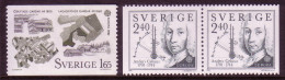 SCHWEDEN MI-NR. 1187-1188 Dl Dr POSTFRISCH(MINT) EUROPA CEPT 1982 HISTORISCHE EREIGNISSE - 1982