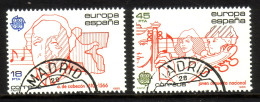 SPANIEN MI-NR. 2671-2672 GESTEMPELT(USED) EUROPA 1985 JAHR DER MUSIK - 1985