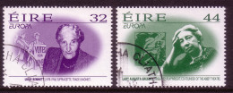 IRLAND MI-NR. 940-941 GESTEMPELT(USED) EUROPA 1996 BERÜHMTE FRAUEN - 1996