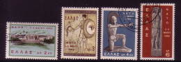 GRIECHENLAND MI-NR. 792-795 GESTEMPELT(USED) MINISTERKONFERENZ DER NATO 1962 - OTAN