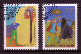 ZYPERN MI-NR. 897-898 GESTEMPELT(USED) EUROPA 1997 SAGEN Und LEGENDEN - 1997