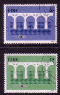 IRLAND MI-NR. 538-539 GESTEMPELT(USED) BLOCK EUROPA 1984 BRÜCKE - 1984