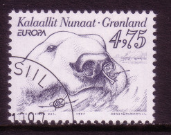 GRÖNLAND MI-NR. 309 GESTEMPELT(USED) EUROPA 1997 SAGEN Und LEGENDEN EISBÄR - 1997