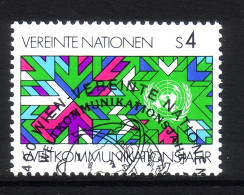 UNO WIEN MI-NR. 29 O WELTKOMMUNIKATIONSJAHR 1983 - Oblitérés