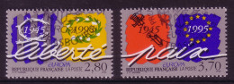 FRANKREICH MI-NR. 3084-3085 GESTEMPELT(USED) EUROPA 1995 FRIEDEN Und FREIHEIT - 1995